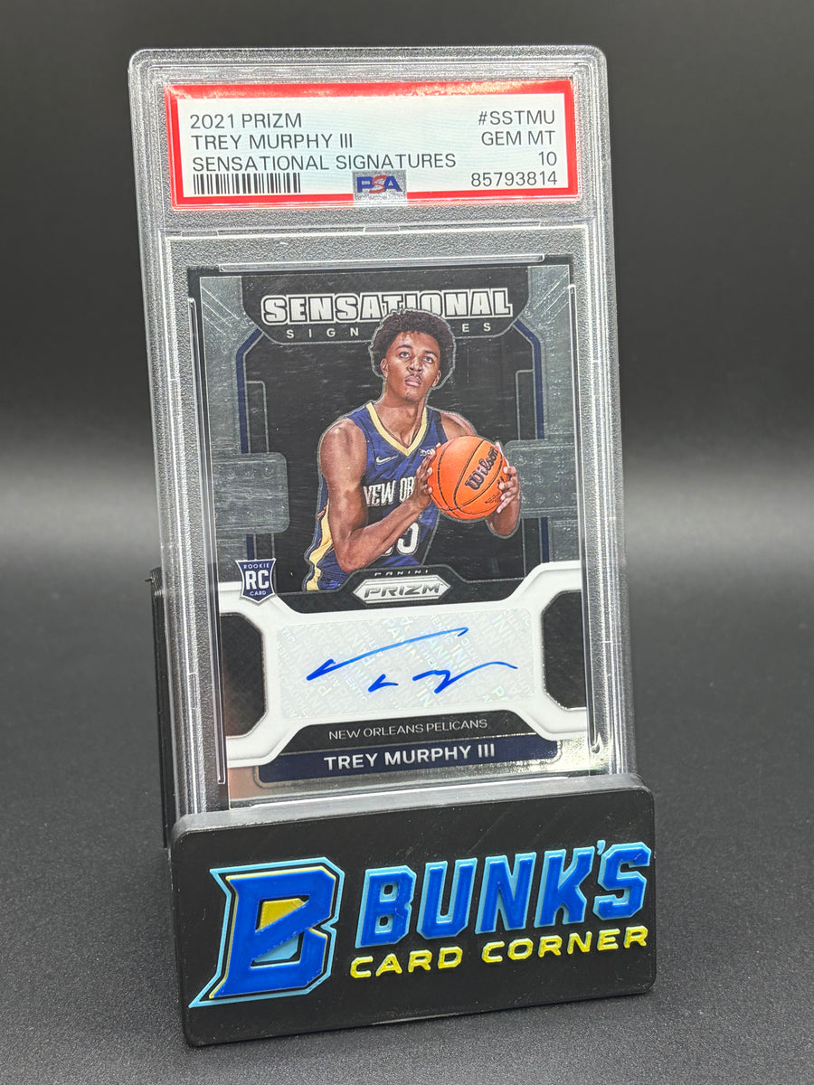 2021 Trey Murphy III Sensational Signatures PSA 10 RC