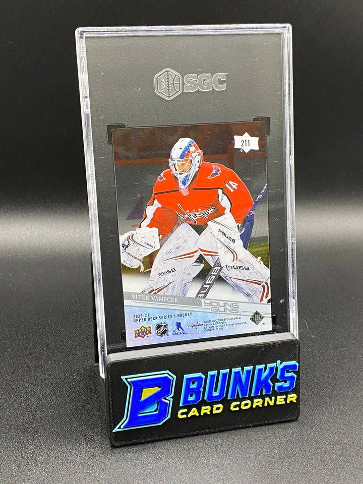 2020-21 Vitek Vanecek Clear Cut SGC 9