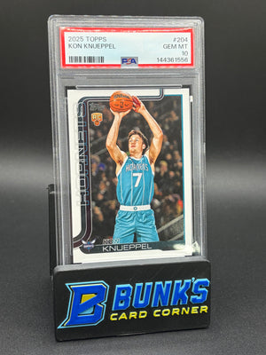 2025 Kon Knueppel Topps PSA 10 RC