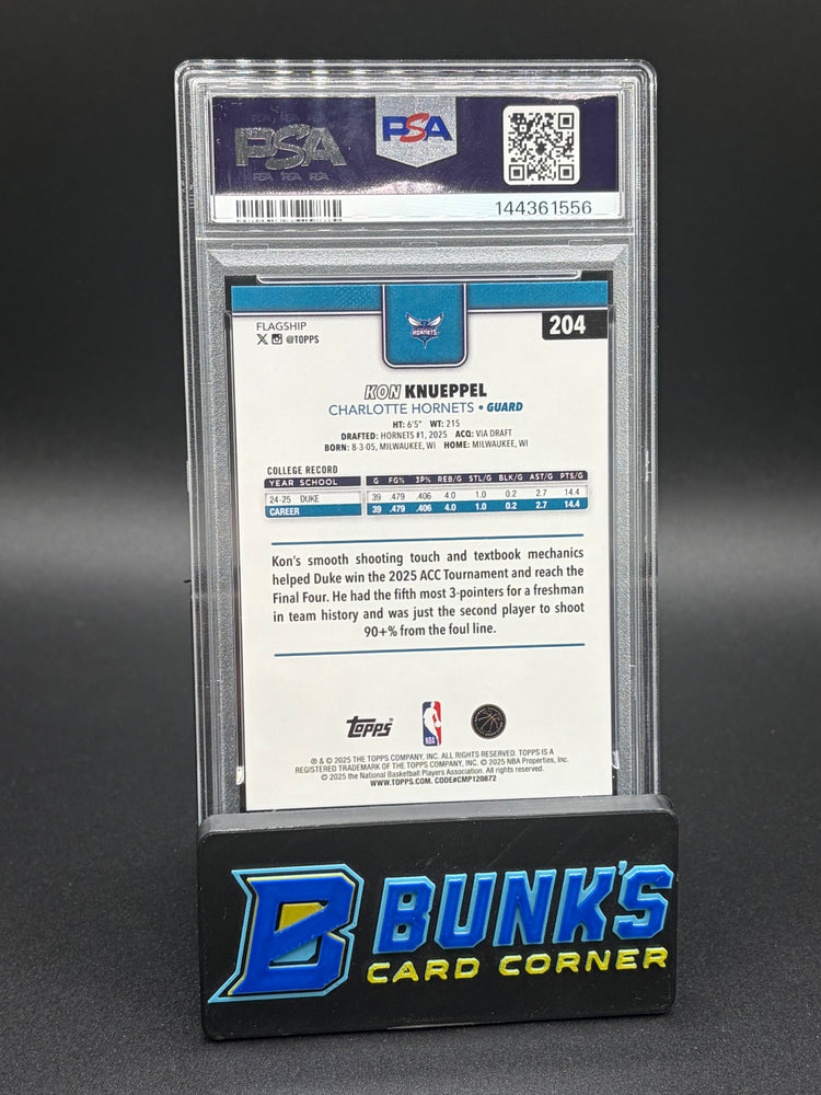 2025 Kon Knueppel Topps PSA 10 RC