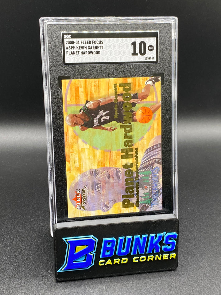 2000-1 Kevin Garnett Planet Hardwood SGC 10