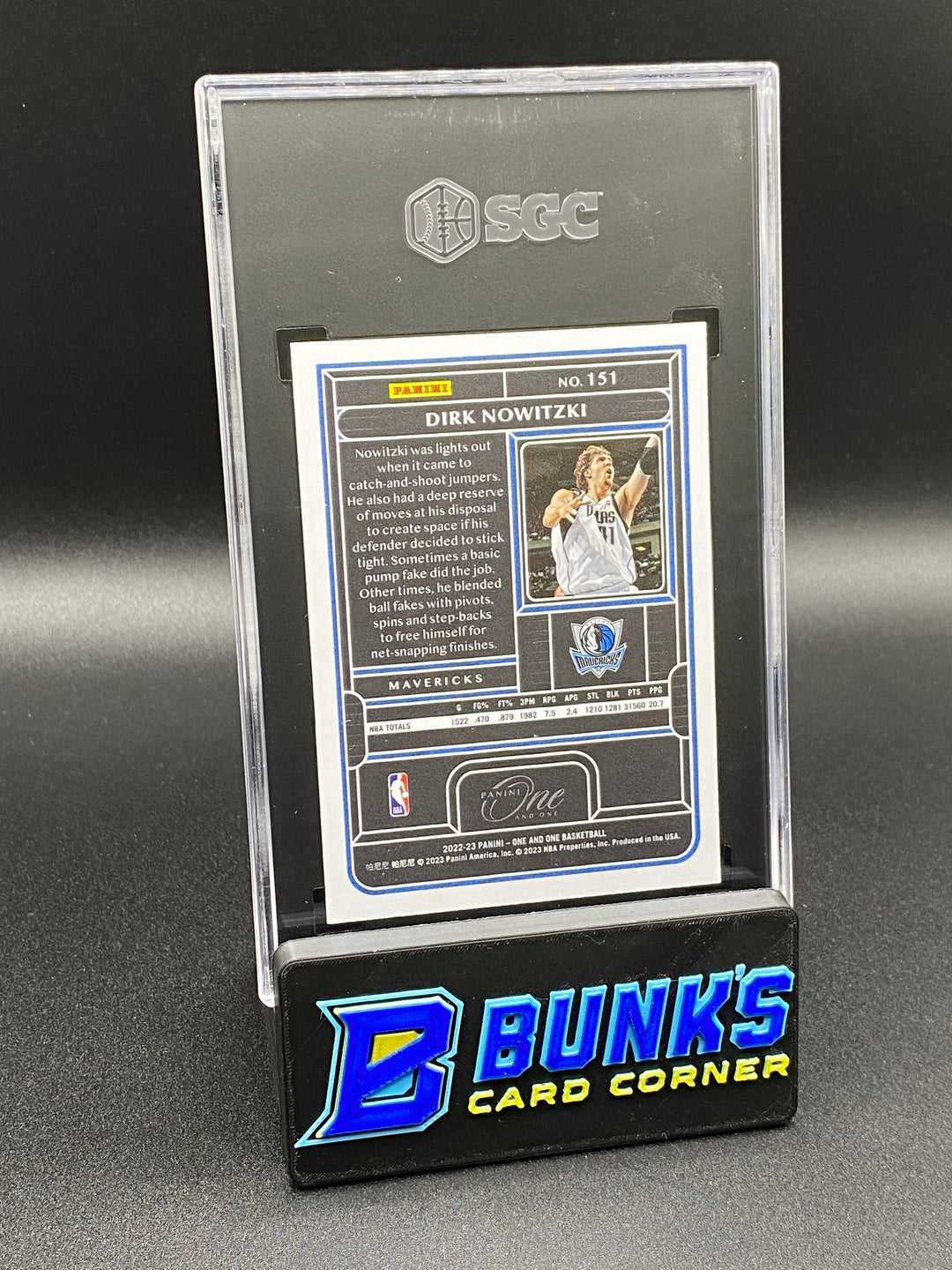2022-23 Dirk Nowitzki Purple 2/25 SGC 9.5