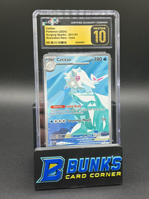 Cetitan Illustration Rare Holo CGC Pristine 10