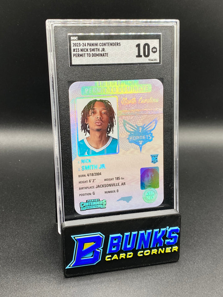 2023-24 Nick Smith Jr. Permit To Donate SGC 10