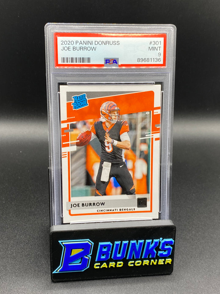 2020 Joe Burrow PSA 9