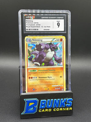 Nidoking Royal Guard Deck Holo CGC 9