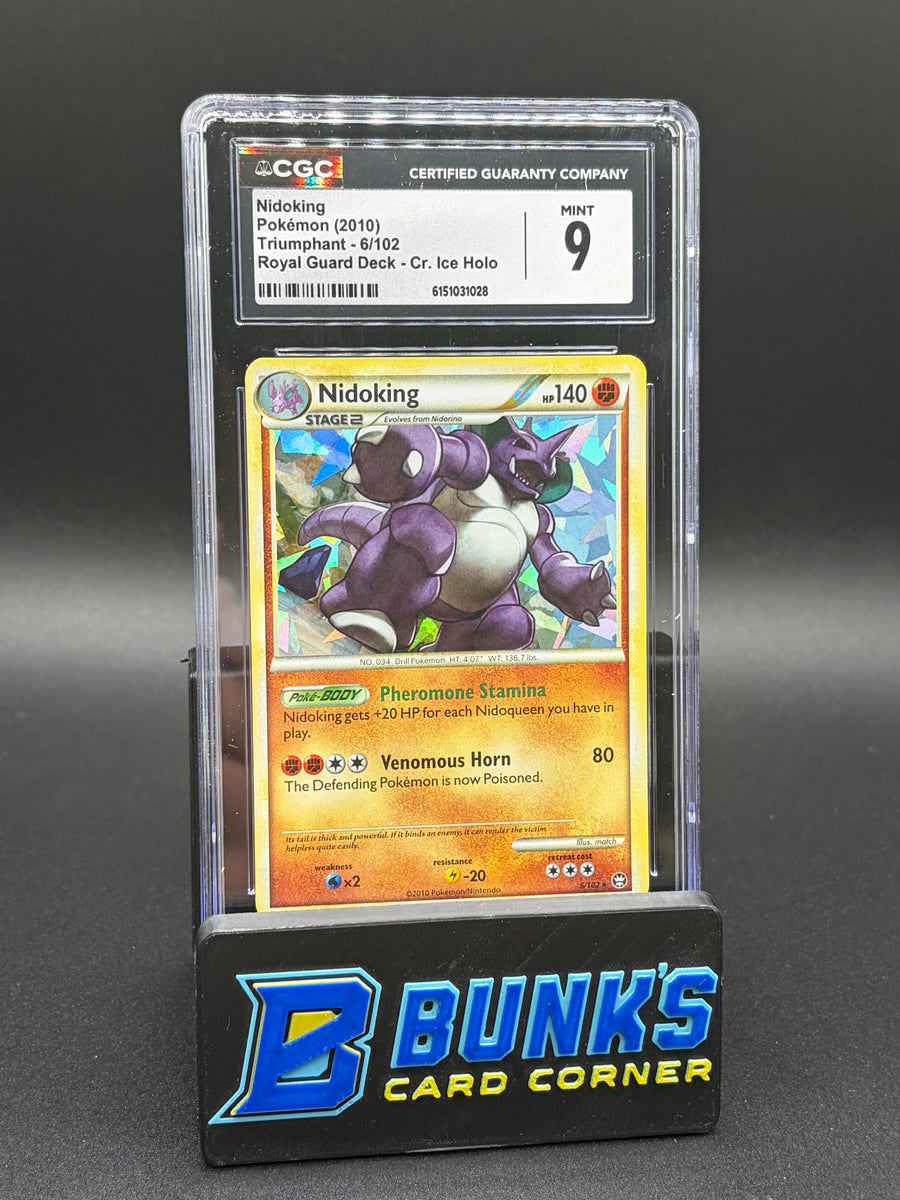 Nidoking Royal Guard Deck Holo CGC 9
