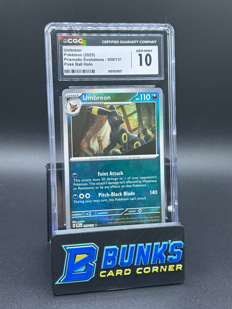 Umbreon Poke Ball Holo CGC 10