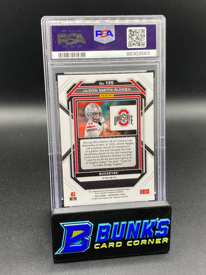 2023 Jaxon Smith-Njigba Red Ice PSA 10