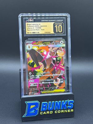 Mega Lopunny ex SAR Holo CGC Pristine 10