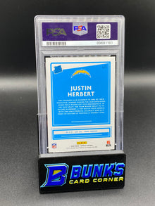 2020 Justin Herbert PSA 10