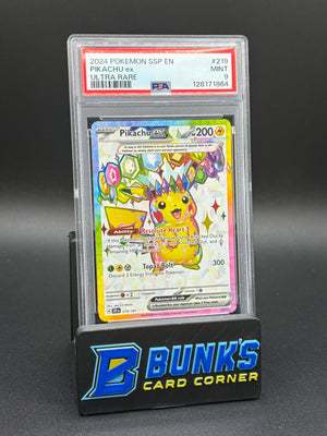 Pikachu ex Ultra Rare PSA 9