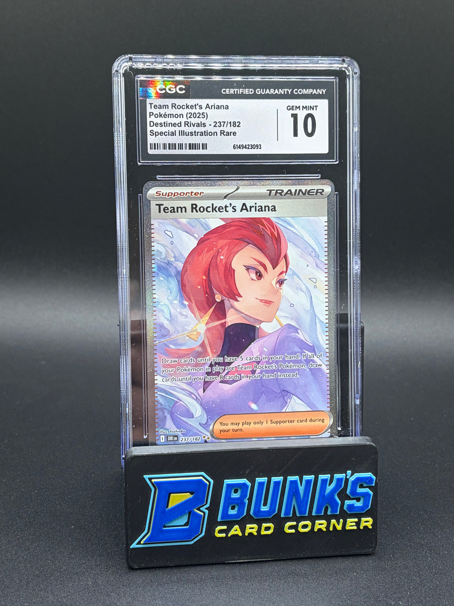 Team Rocket's Ariana SIR CGC 10