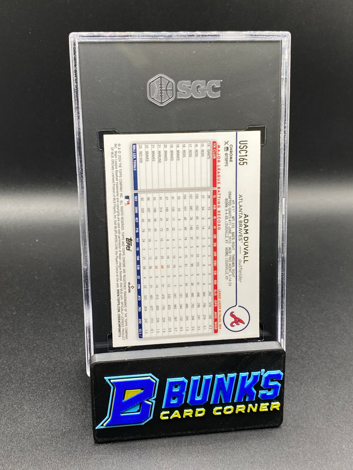 2024 Adam Duvall Gold Mini-Diamond Ref. 43/50 SGC 10