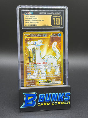Chien-Pao ex Hyper Rare Holo CGC Pristine 10
