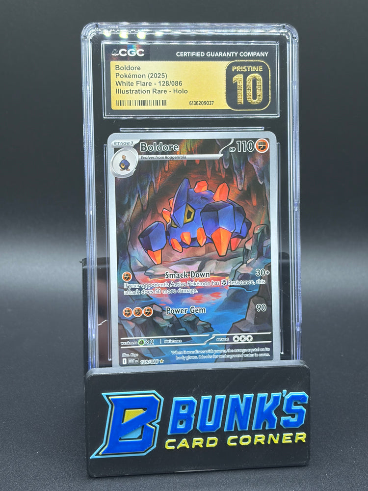 Boldore Illustration Rare Holo CGC Pristine 10