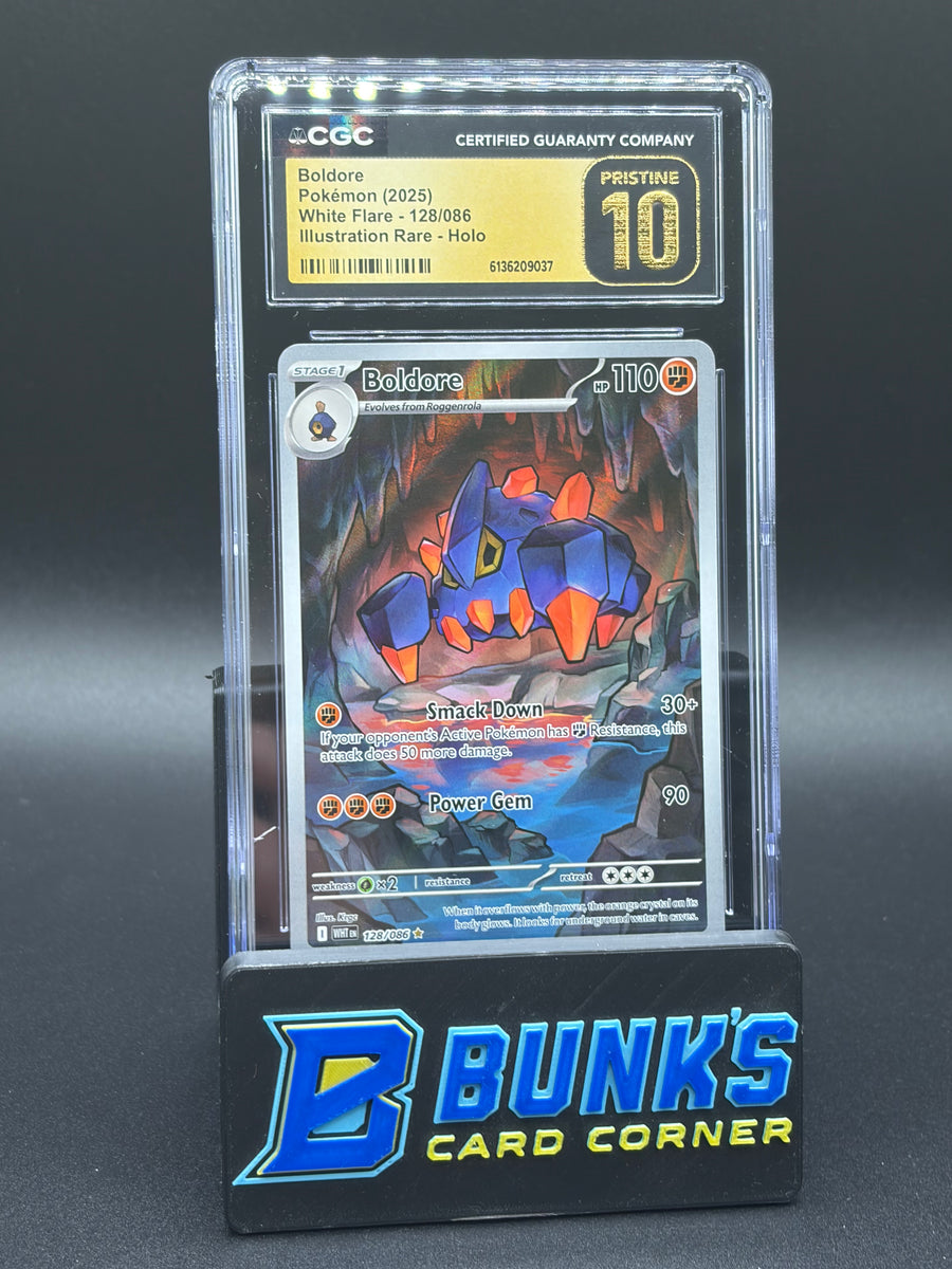 Boldore Illustration Rare Holo CGC Pristine 10