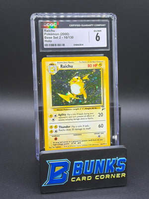 Raichu Holo CGC 6