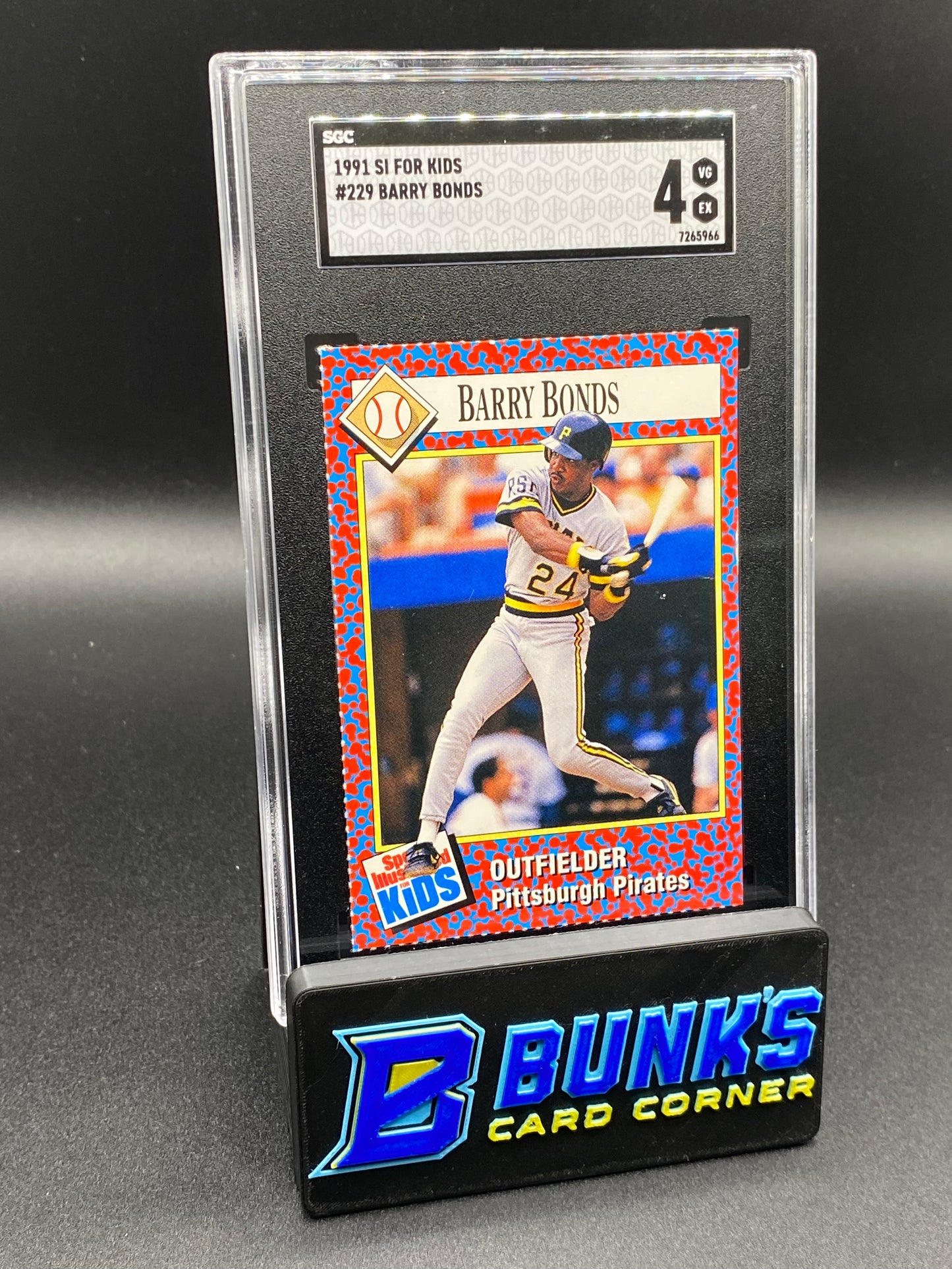 1991 Barry Bonds SGC 4