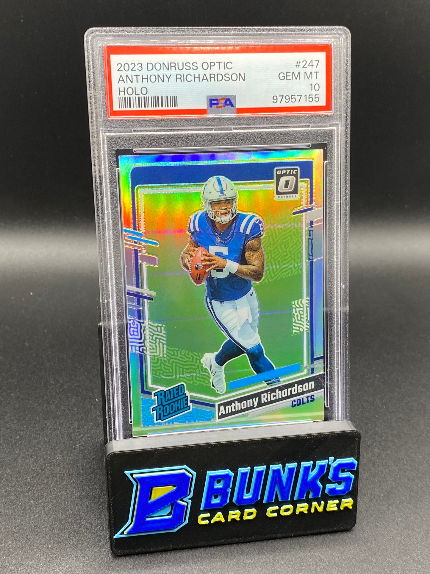 2023 Anthony Richardson Holo PSA 10