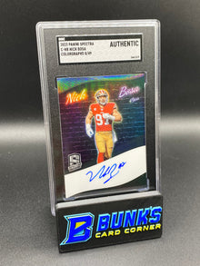 2023 Nick Bosa Colorgraphs 8/49 SGC Authentic