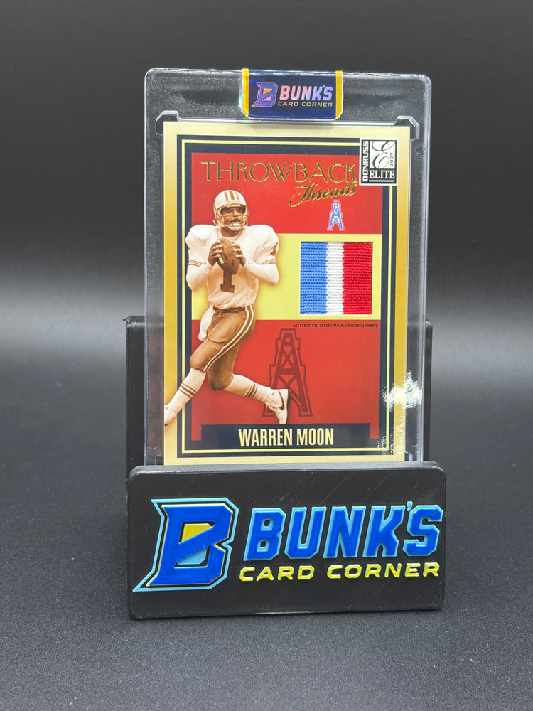 2007 Warren Moon Throwback Threads Elite Donruss 23/30