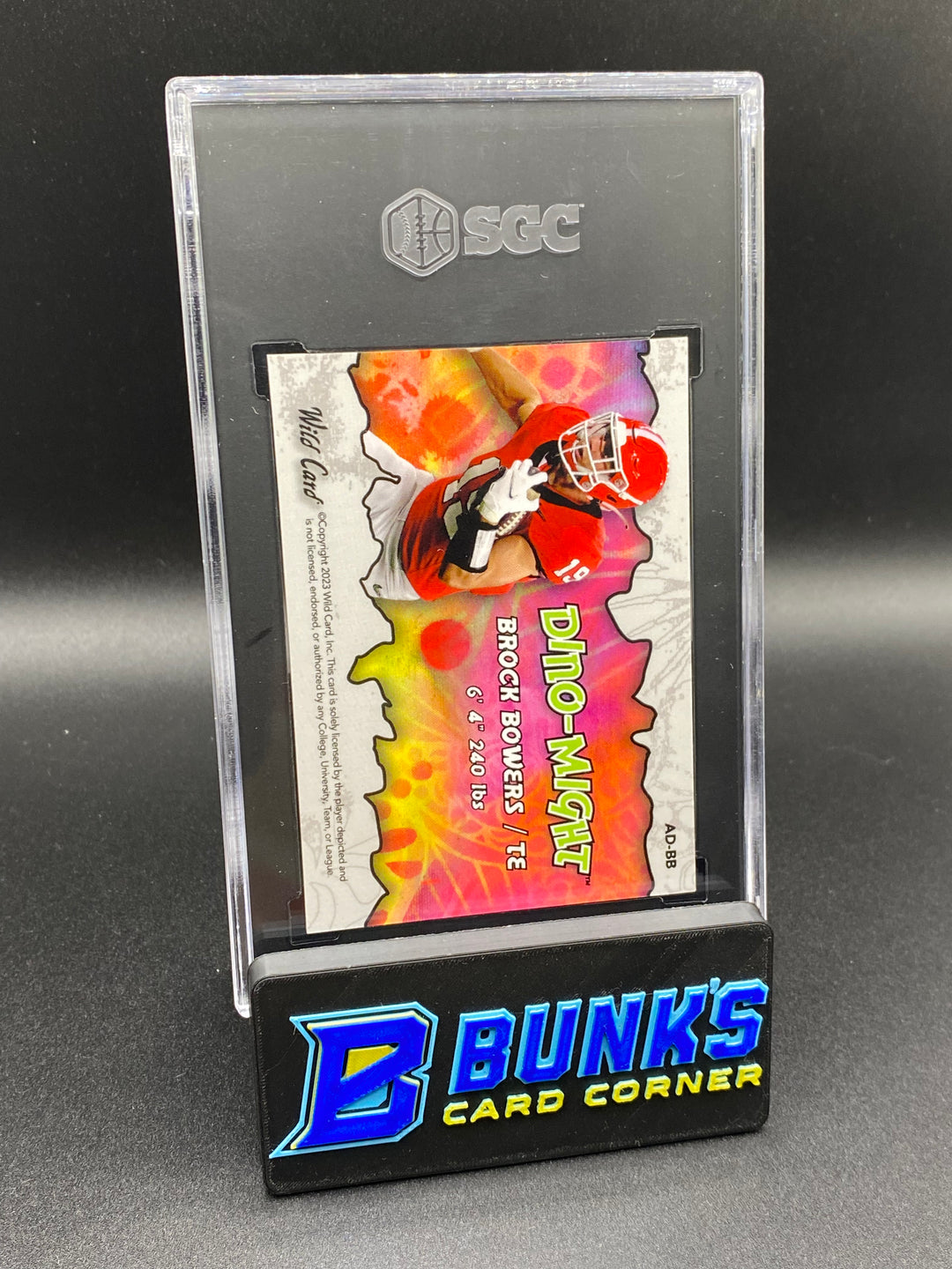 2023 Brock Bowers Pteradactyl 6/10 SGC 10