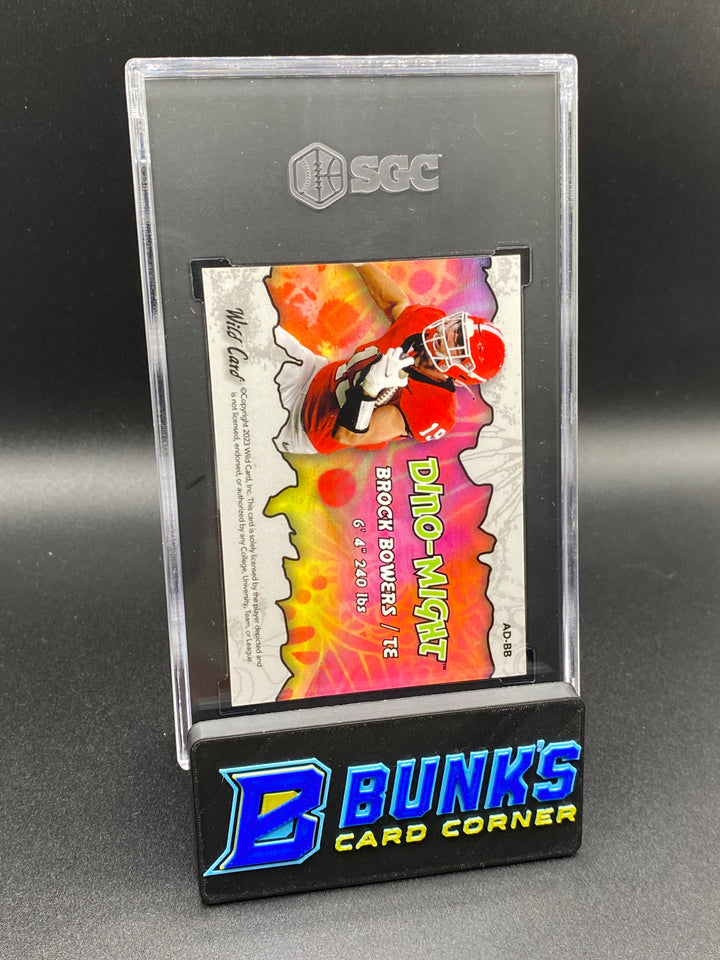 2023 Brock Bowers Pteradactyl 6/10 SGC 10