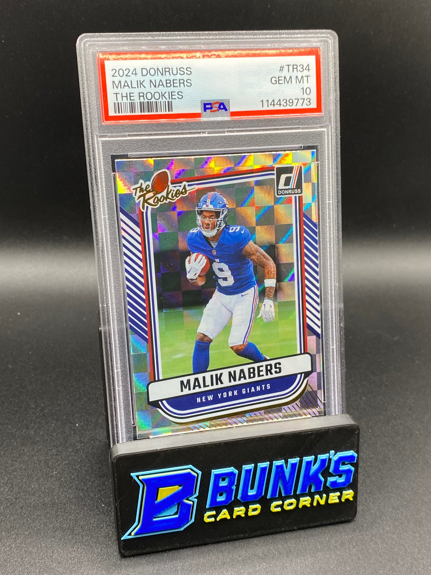 2024 Malik Nabers The Rookies PSA 10