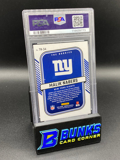 2024 Malik Nabers The Rookies PSA 10