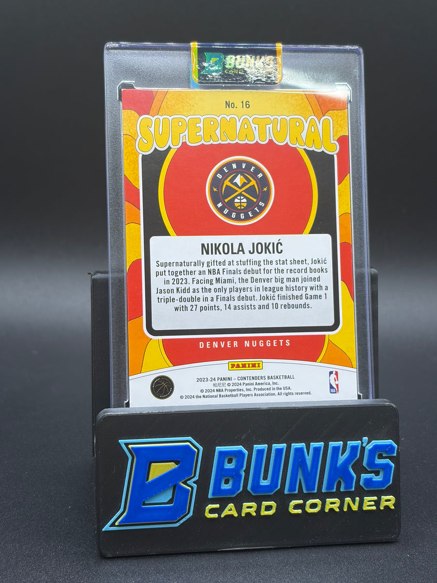 2023-24 Nikola Jokic Supernatural Contenders Panini 94/99