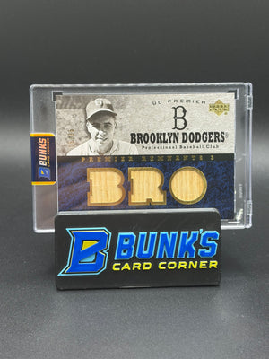2007 Pee Wee Reese Brooklyn Dodgers Premier Remnants 15/35