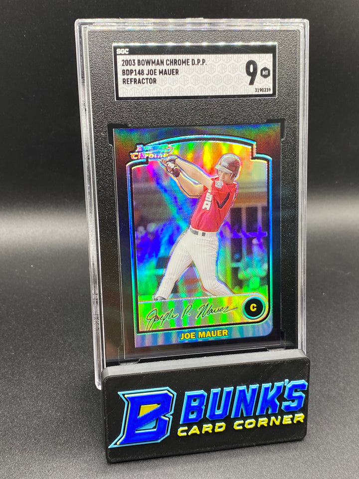 2003 Joe Mauer Ref. SGC 9