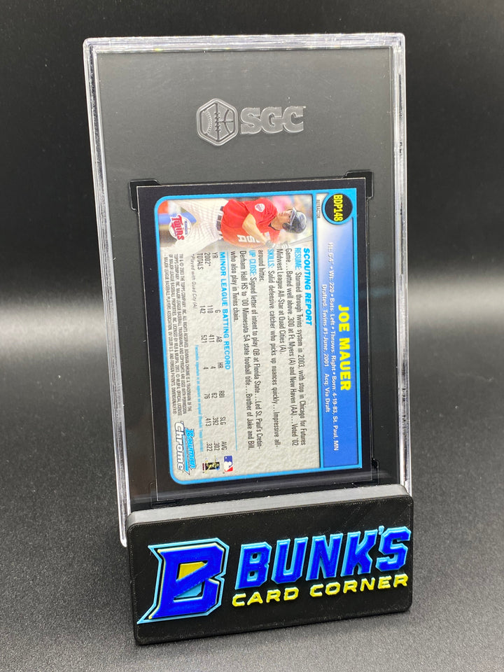 2003 Joe Mauer Ref. SGC 9