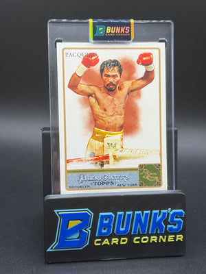 2011 Manny Pacquiao Topps Allen & Ginter