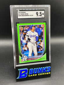 2025 Shohei Ohtani Neon Green Border 193/399 SGC 9.5