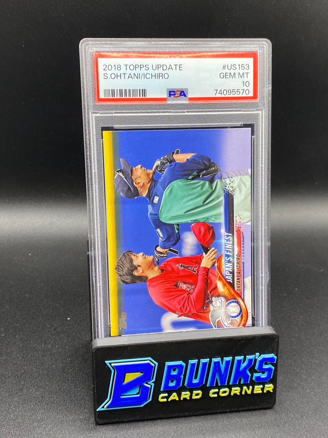 2018  Shohei Ohtani/Ichiro PSA 10