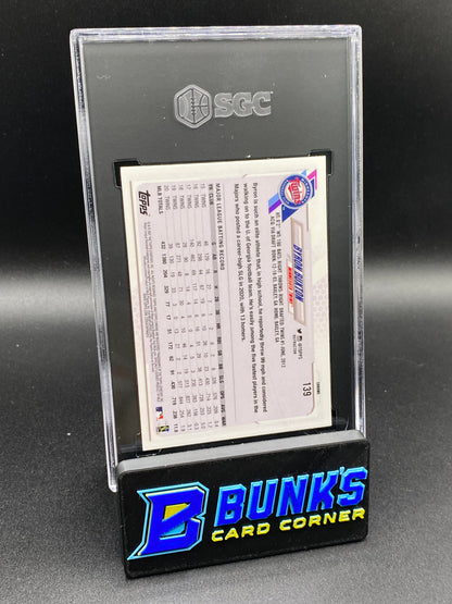 2024 Byron Buxton '21 Topps Chrome Buyback 1/1 SGC Auto. 10