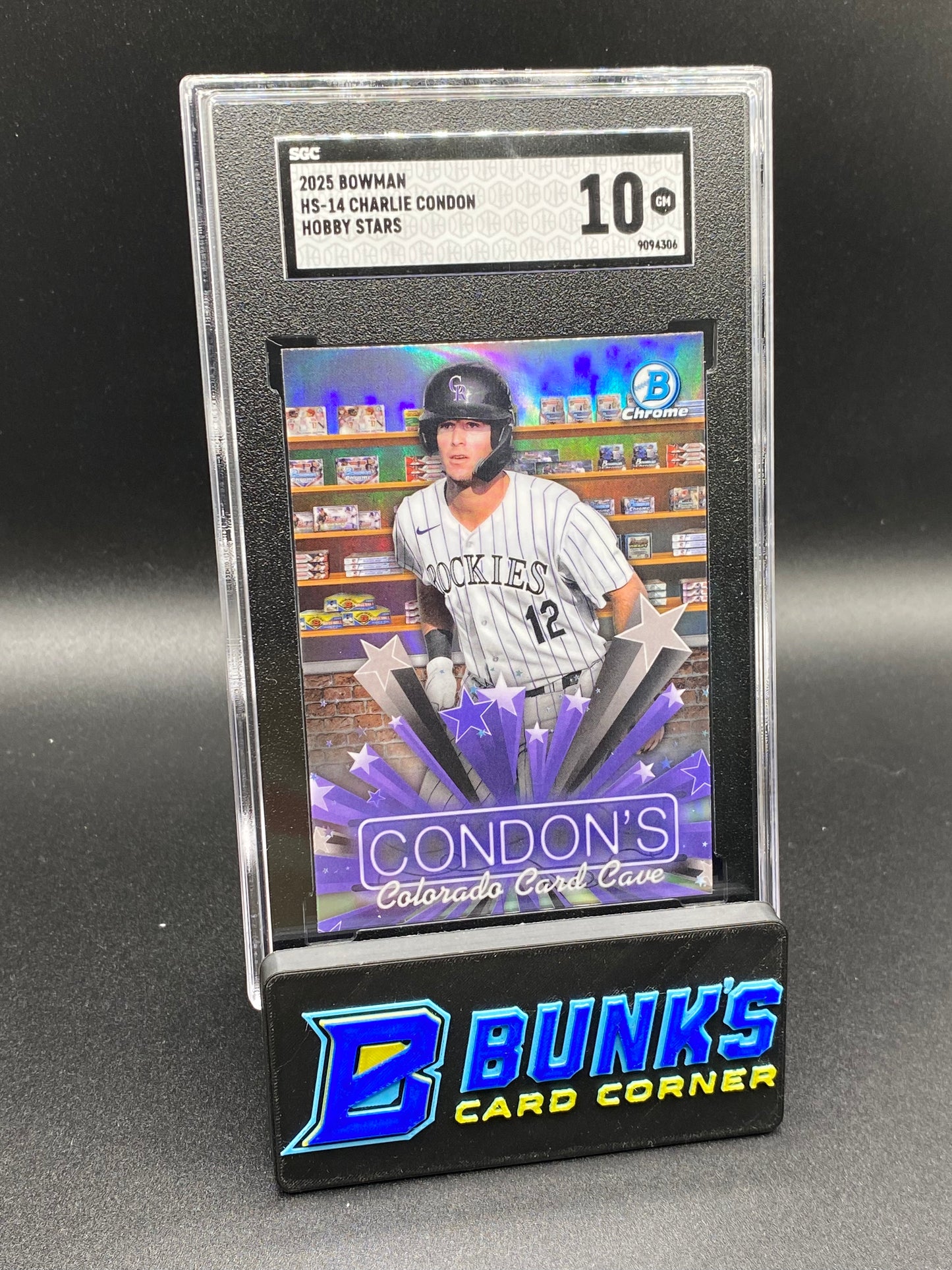 2025 Charlie Condon Hobby Stars SGC 10