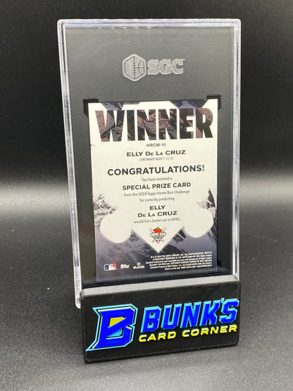 2024 Elly De La Cruz Home Run Challenge SGC 9.5