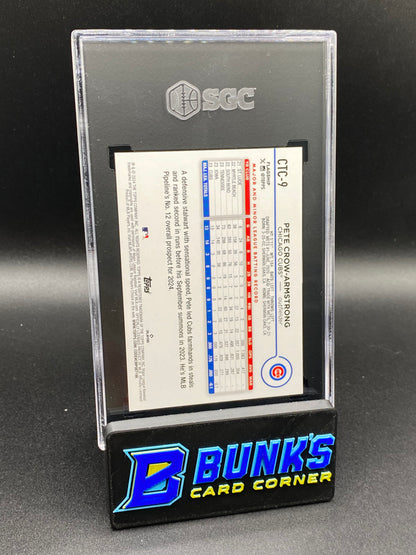 2024 Pete Crow-Armstrong Companion Card SGC 9