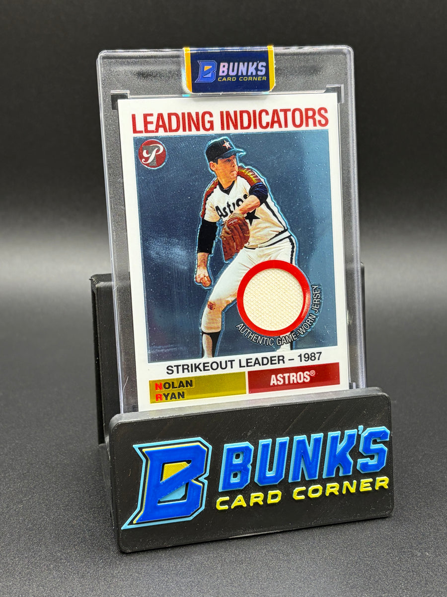 2005 Nolan Ryan Leading Indicators Topps Pristine Patch