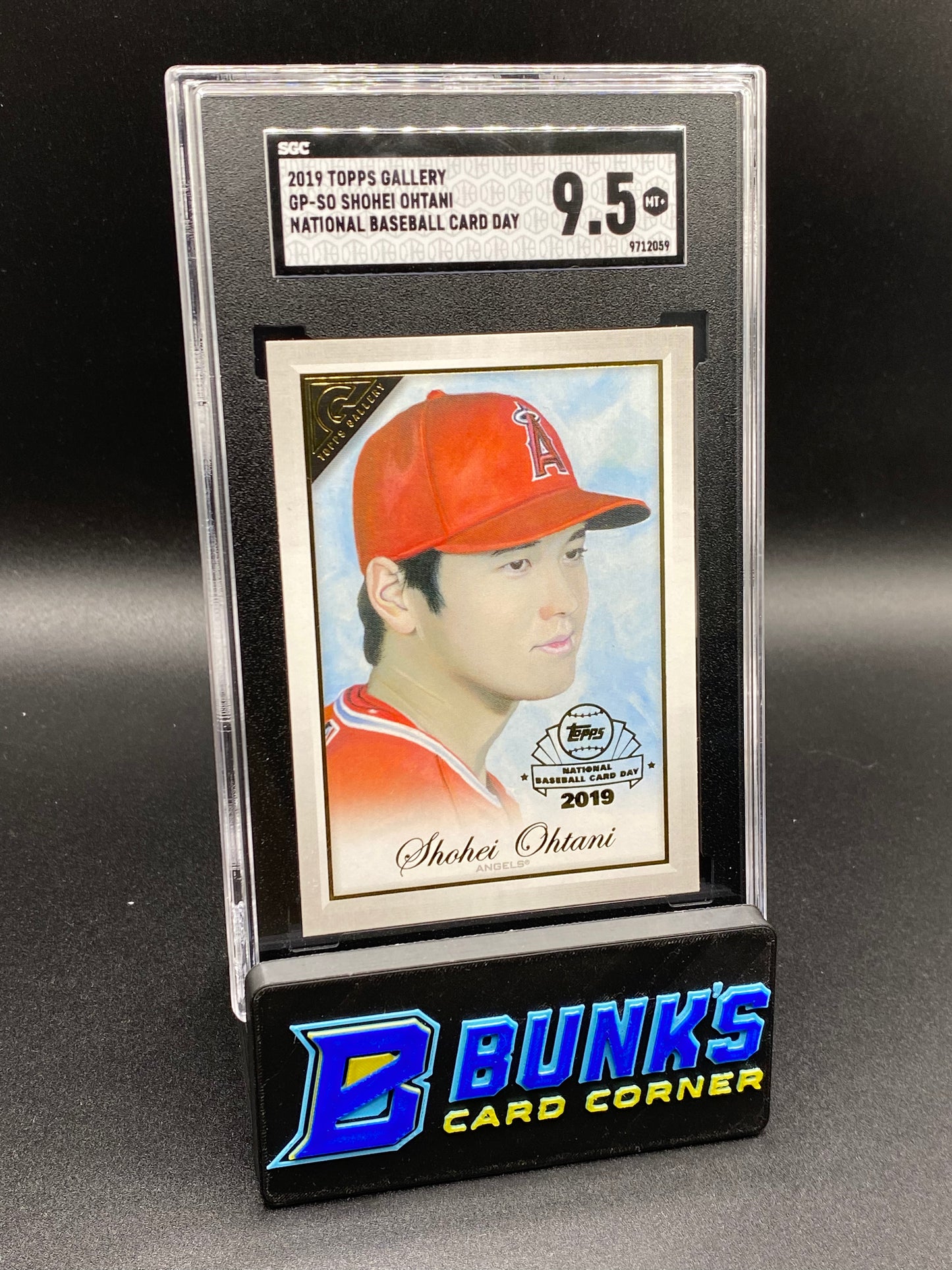 2019 Shohei Ohtani National Baseball Card Day SGC 9.5
