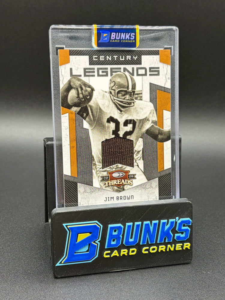 2009 Jim Brown Threads Century Legends 15/100
