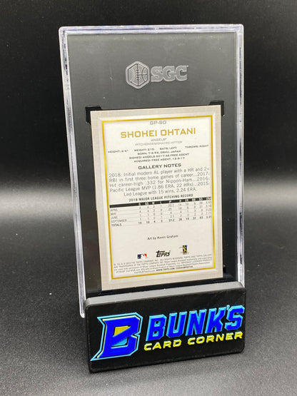 2019 Shohei Ohtani National Baseball Card Day SGC 9.5