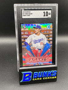 2025 Roki Sasaki Hobby Stars SGC 10