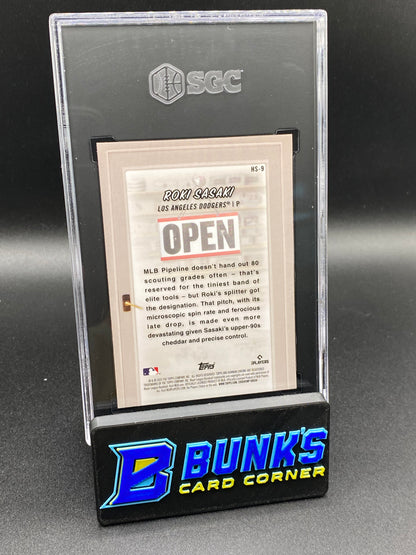 2025 Roki Sasaki Hobby Stars SGC 10