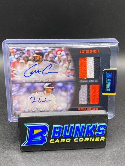 2025 Dual Auto. 3 Color Jersey Relic Patch SP 7/10