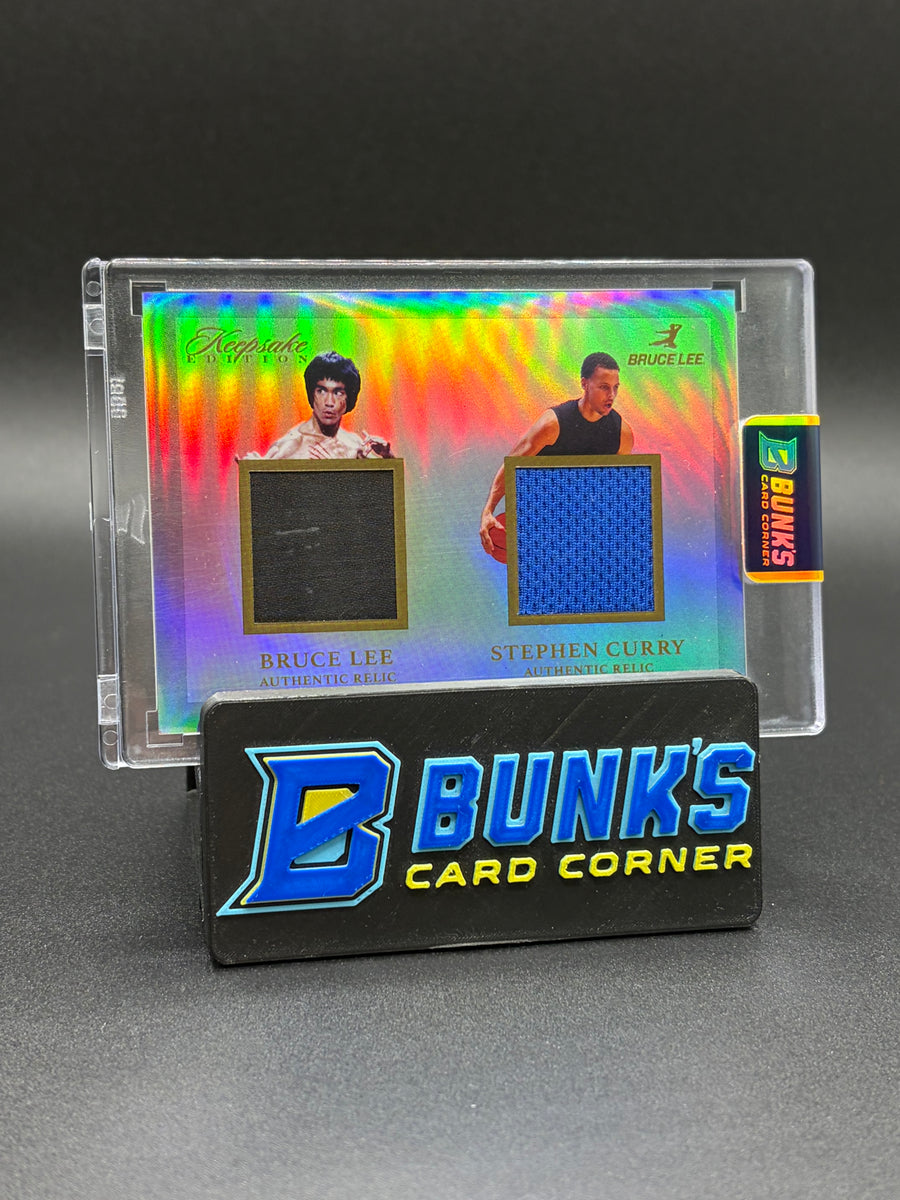 2024 Bruce Lee & Stephen Curry Keepsake Edition AU Dual Relic