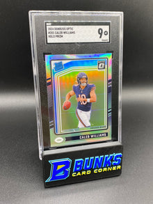 2024 Caleb Williams Holo Prizm SGC 9